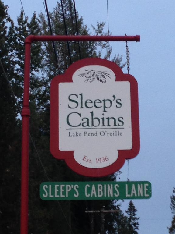 ホテル Sleep'S Cabins Sagle エクステリア 写真